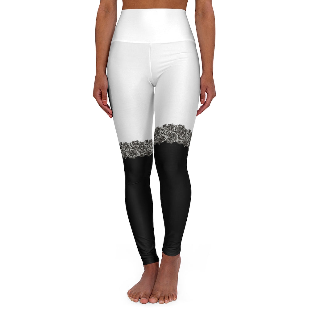 8001.001wb High Waisted Yoga Leggings