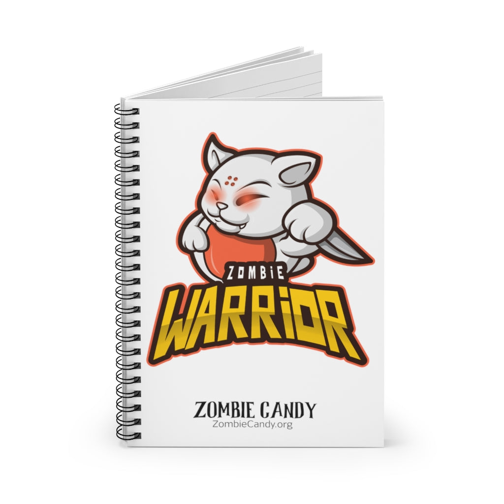 3004.001w Warrior Bunny Spiral Ruled Line Notebook