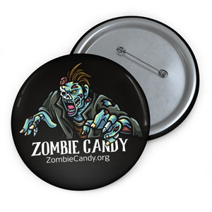 Zombie Candy Custom Pin Buttons