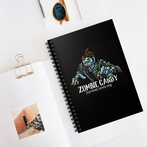 Zombie Candy Spiral Ruled Line Notebook