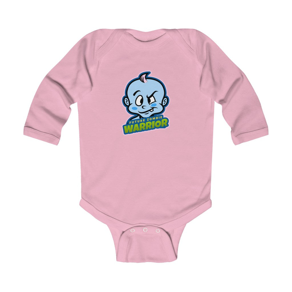 Future Zombie Warrior Infant Long Sleeve Bodysuit (007)