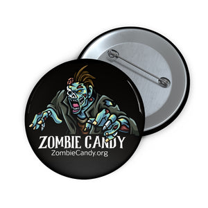 Zombie Candy Custom Pin Buttons