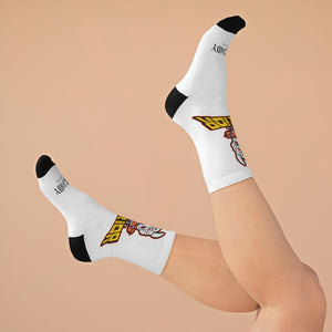 Warrior Bunny Socks (002ab)