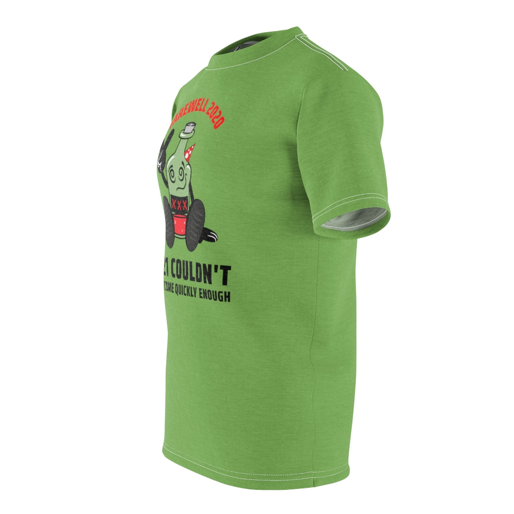 Zombie Candy 2021 New Year Commemorative No Flag Unisex AOP Cut & Sew Tee