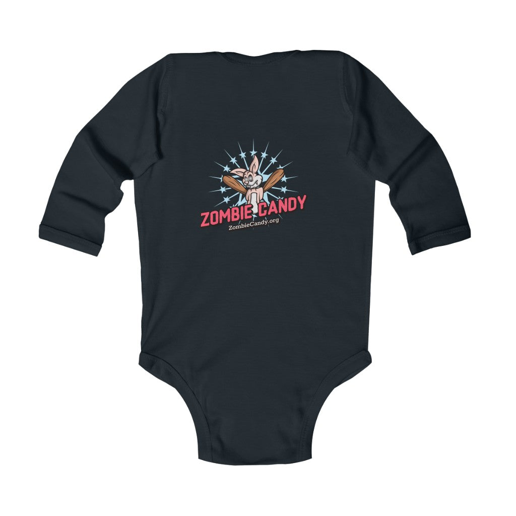 Future Zombie Warrior Infant Long Sleeve Bodysuit (007)