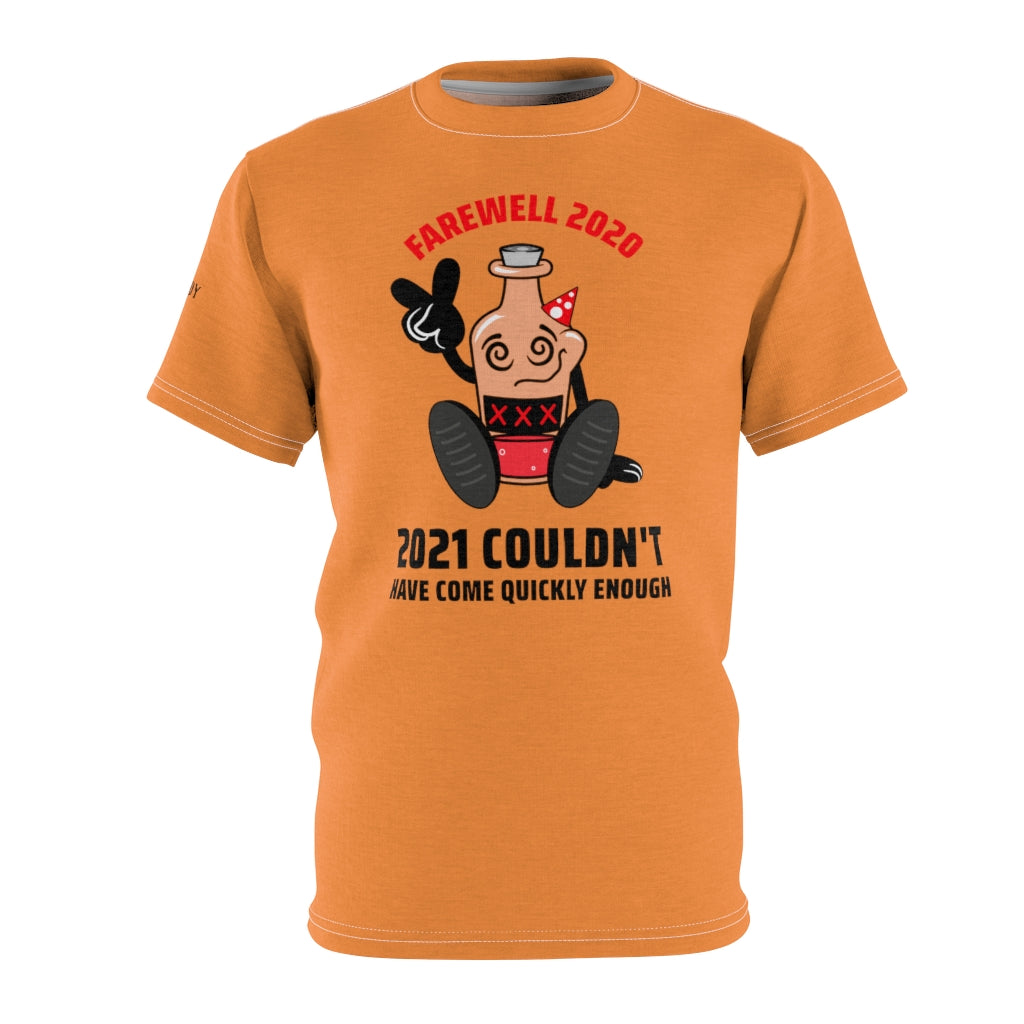 Zombie Candy 2021 New Year Commemorative No Flag Unisex AOP Cut & Sew Tee