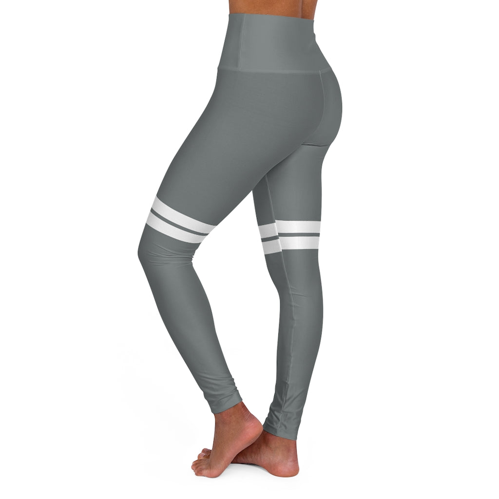 8004.001gy High Waisted Yoga Leggings