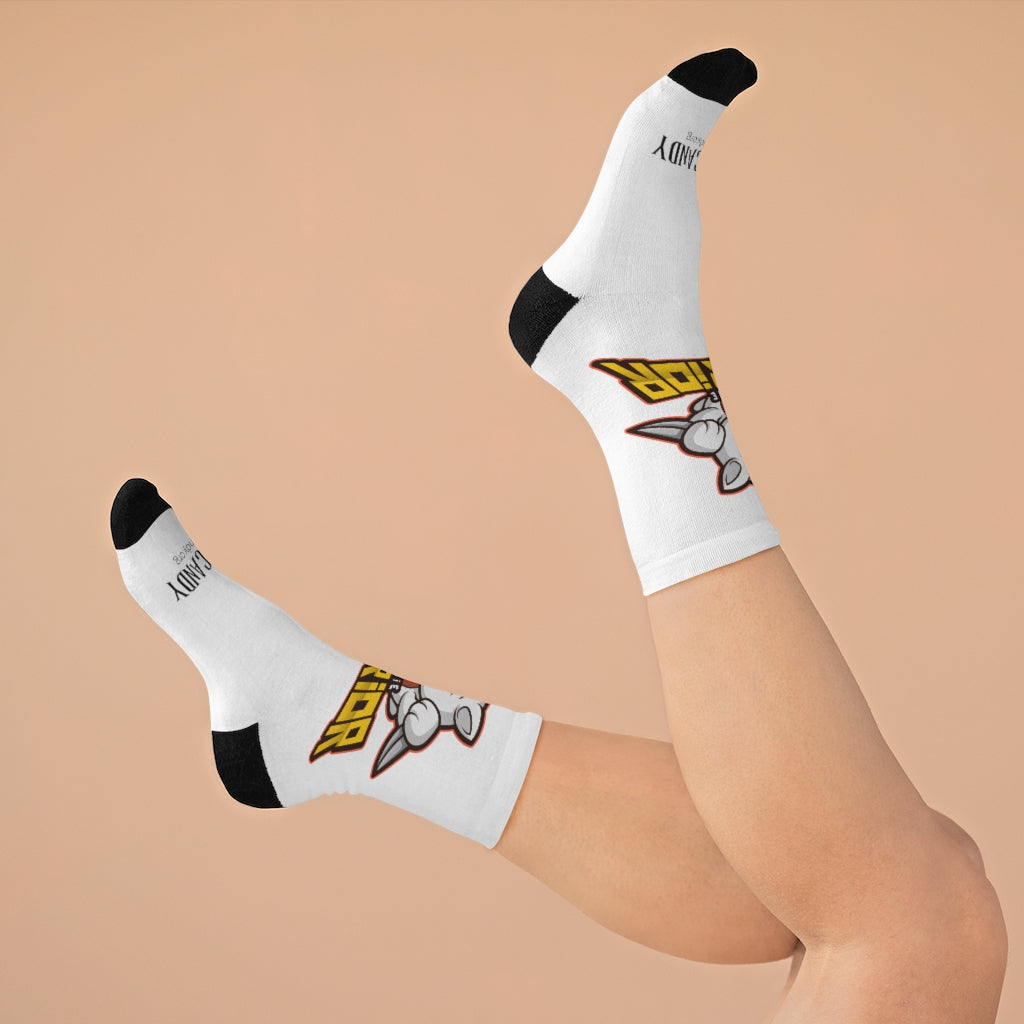 Warrior Bunny Socks (004ab)