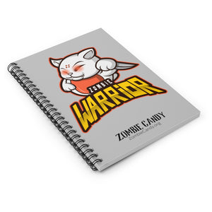 3004.001sv Warrior Bunny Spiral Ruled Line Notebook