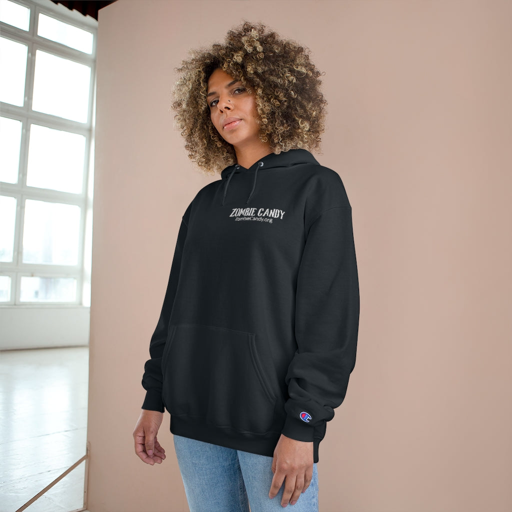Zombies Love Me For My Brains Champion Hoodie