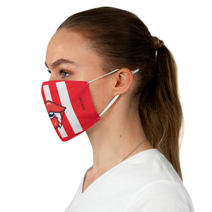 ZC Candy Stripes Fabric Face Mask 001