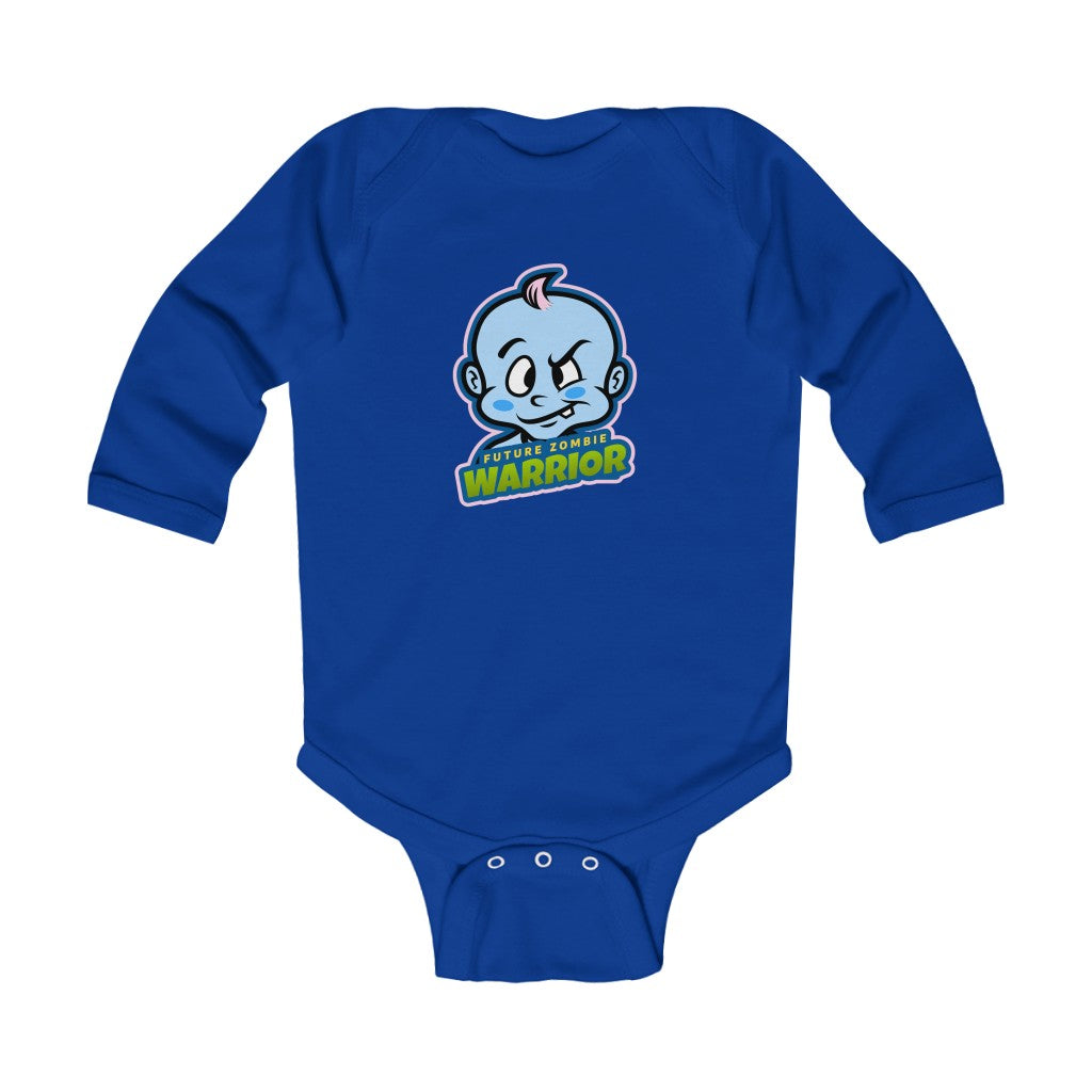 Future Zombie Warrior Infant Long Sleeve Bodysuit (007)