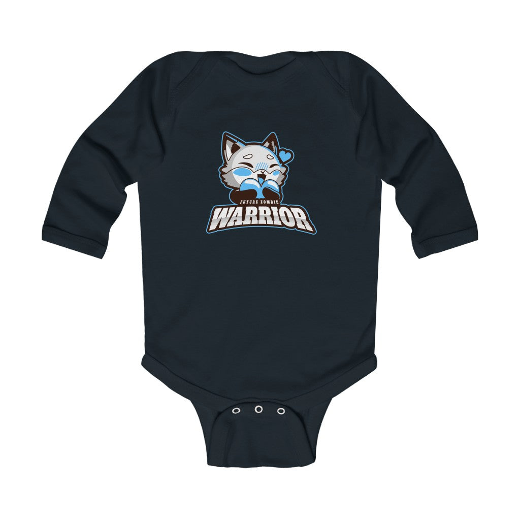 Future Zombie Warrior Infant Long Sleeve Bodysuit (002)