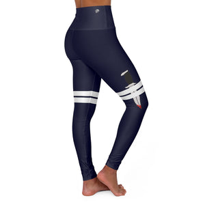 8004.001dbk High Waisted Yoga Leggings