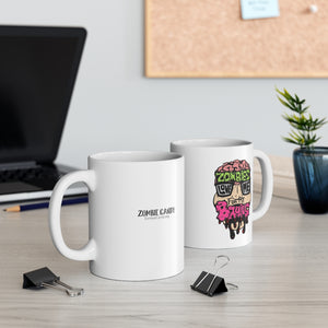 Zombies Love Me For My Brains 11oz Mug