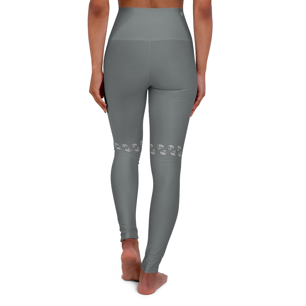 8002.001gy High Waisted Yoga Leggings