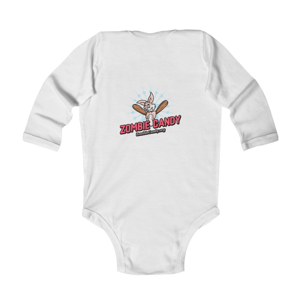 Future Zombie Warrior Infant Long Sleeve Bodysuit (002)