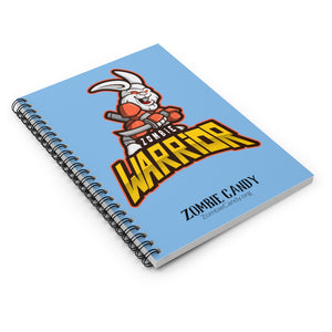 3002.001lb Warrior Bunny Spiral Ruled Line Notebook