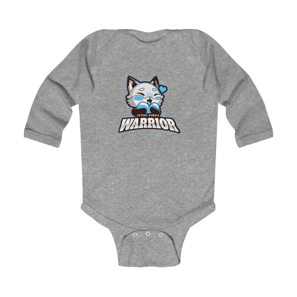 Future Zombie Warrior Infant Long Sleeve Bodysuit (002)