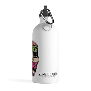 Zombies Love Me For My Brains Stainless Steel Water Bottle