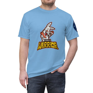 3003.001lb Warrior Bunny Unisex AOP Cut & Sew Tee