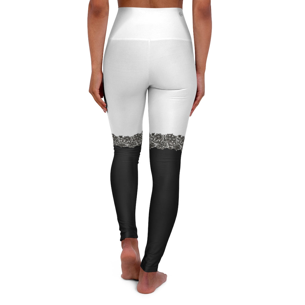 8001.001wb High Waisted Yoga Leggings