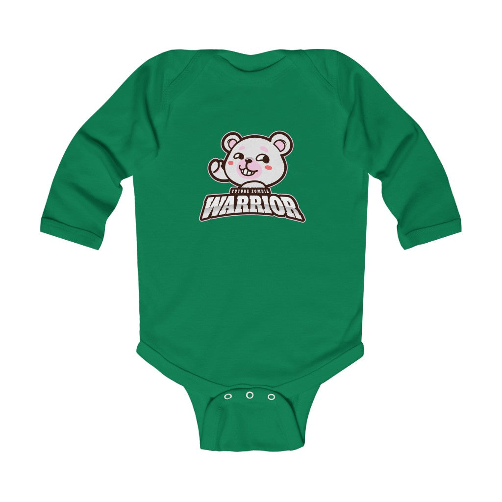 Future Zombie Warrior Infant Long Sleeve Bodysuit (004)