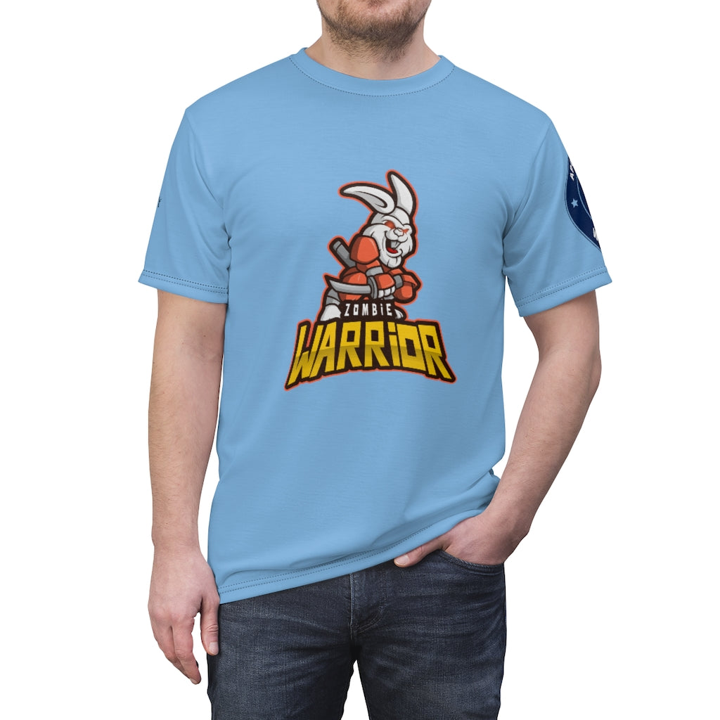 3002.001lb Warrior Bunny Unisex AOP Cut & Sew Tee