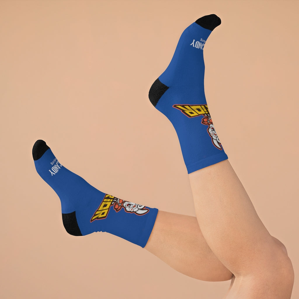 Warrior Bunny Socks (002ab)