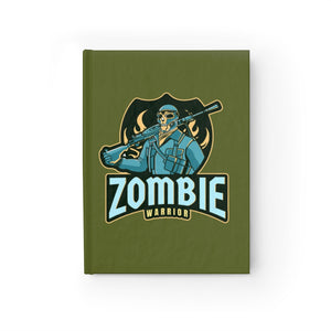 Zombie Warrior Journal - Ruled Line (012)