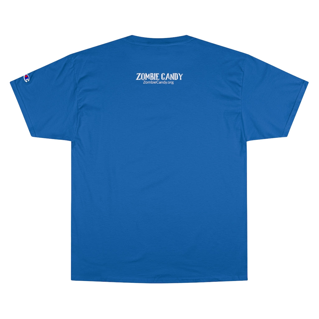 Zombies Love Me For My Brains Champion-brand T-Shirt