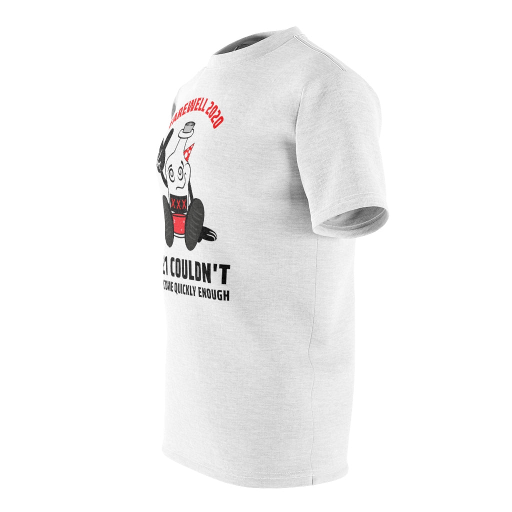 Zombie Candy 2021 New Year Commemorative No Flag Unisex AOP Cut & Sew Tee