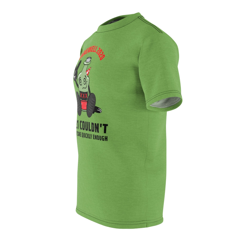 Zombie Candy 2021 New Year Commemorative No Flag Unisex AOP Cut & Sew Tee