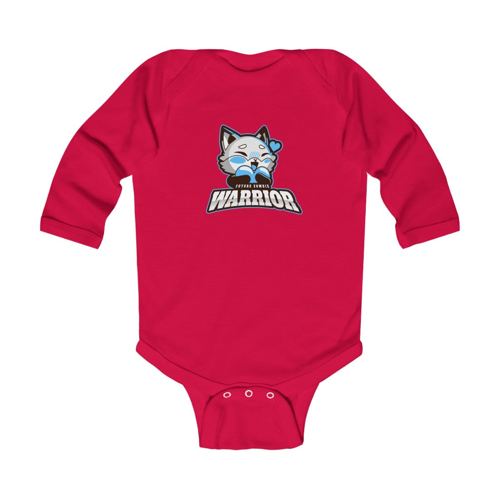 Future Zombie Warrior Infant Long Sleeve Bodysuit (002)