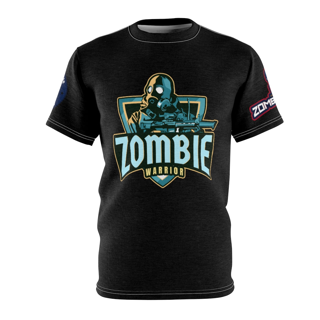 1003.001 Zombie Warrior Unisex AOP Cut & Sew Tee