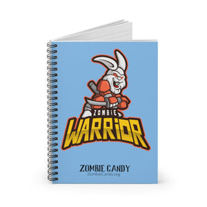 3002.001lb Warrior Bunny Spiral Ruled Line Notebook