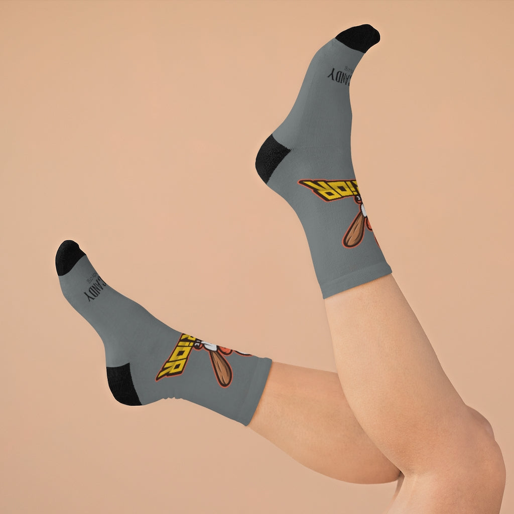 Warrior Bunny Socks (005ab)