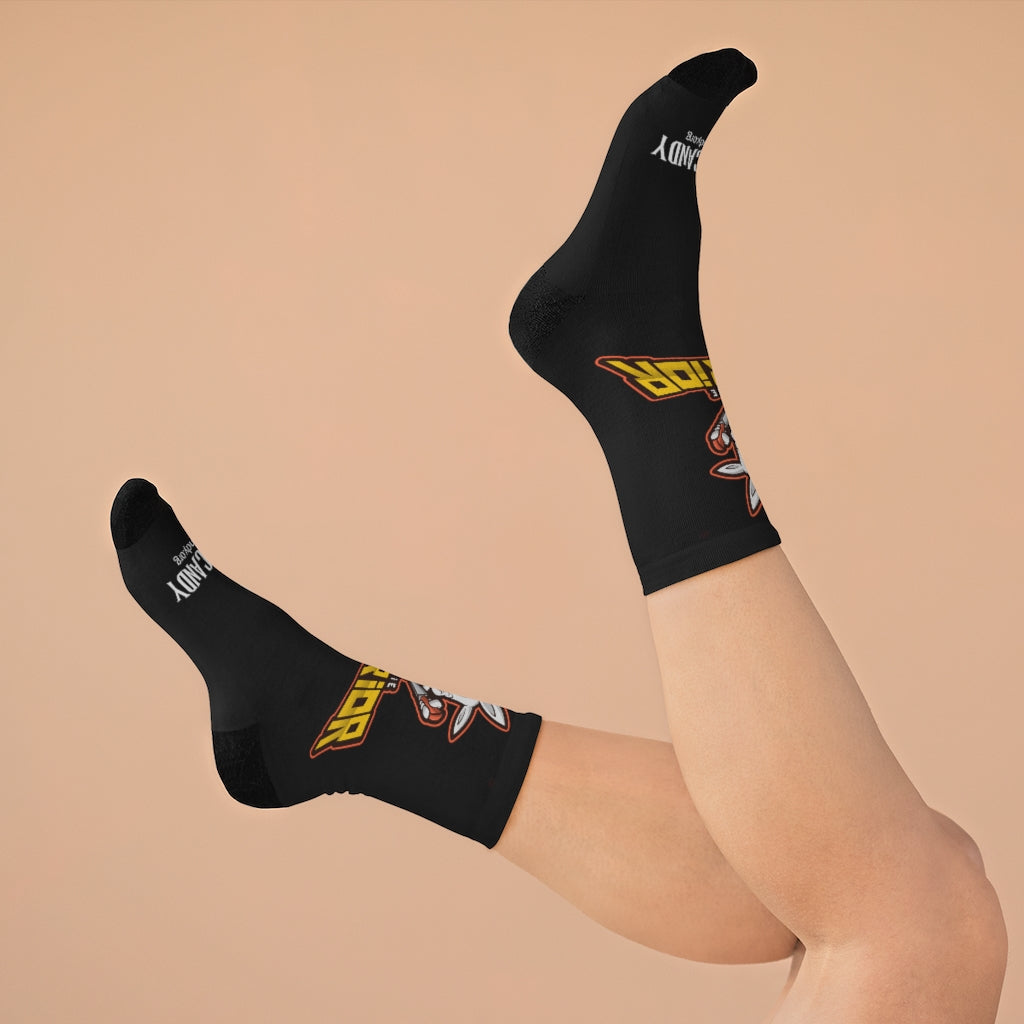 Warrior Bunny Socks (003ab)