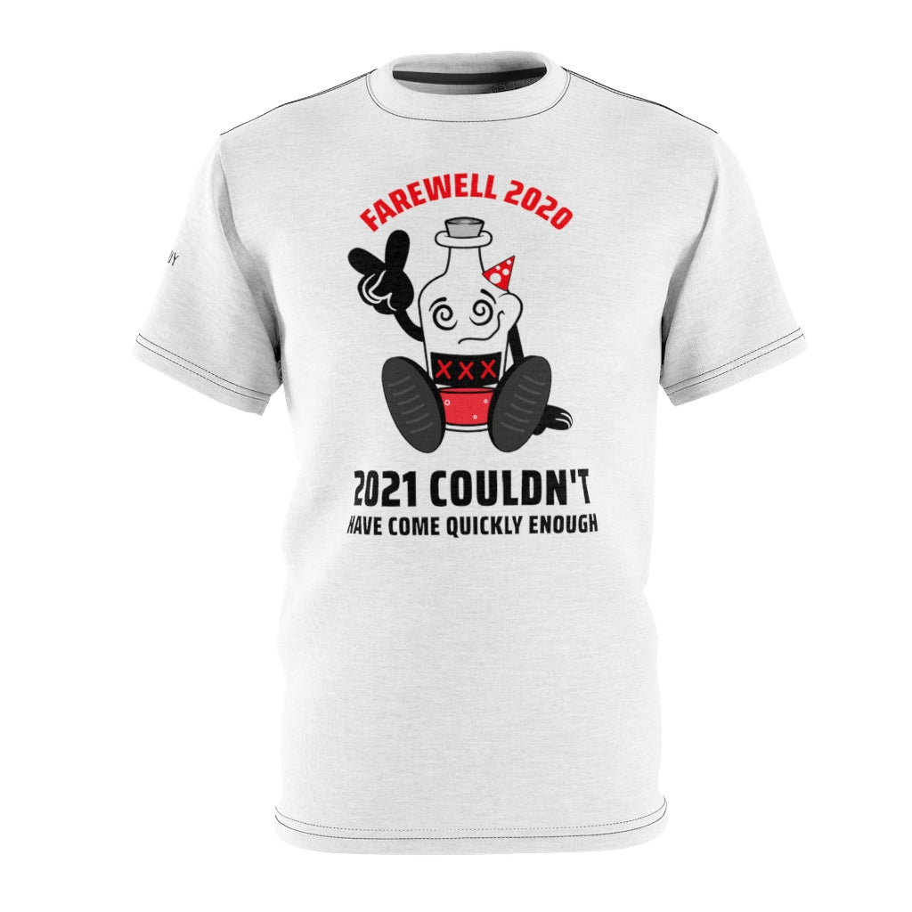 Zombie Candy 2021 New Year Commemorative No Flag Unisex AOP Cut & Sew Tee