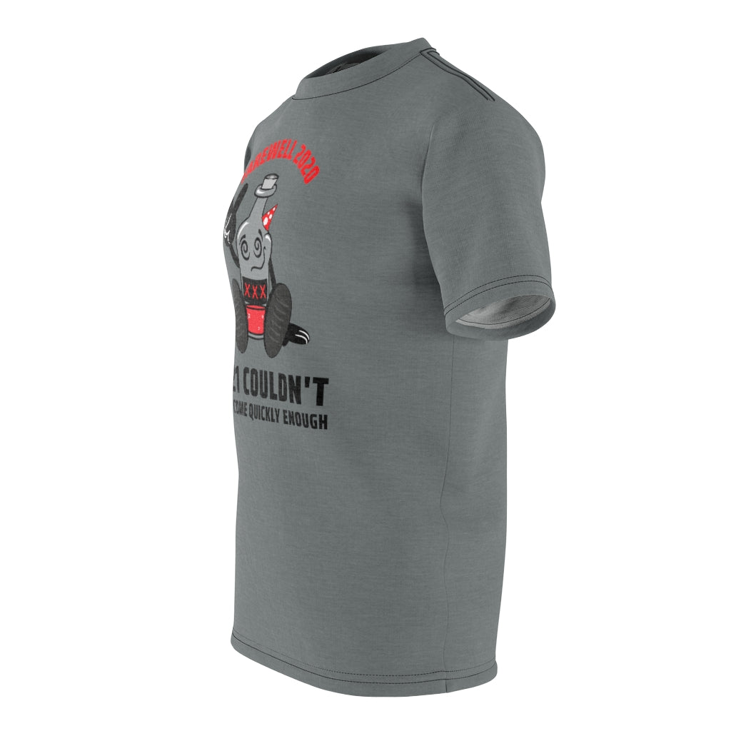 Zombie Candy 2021 New Year Commemorative No Flag Unisex AOP Cut & Sew Tee