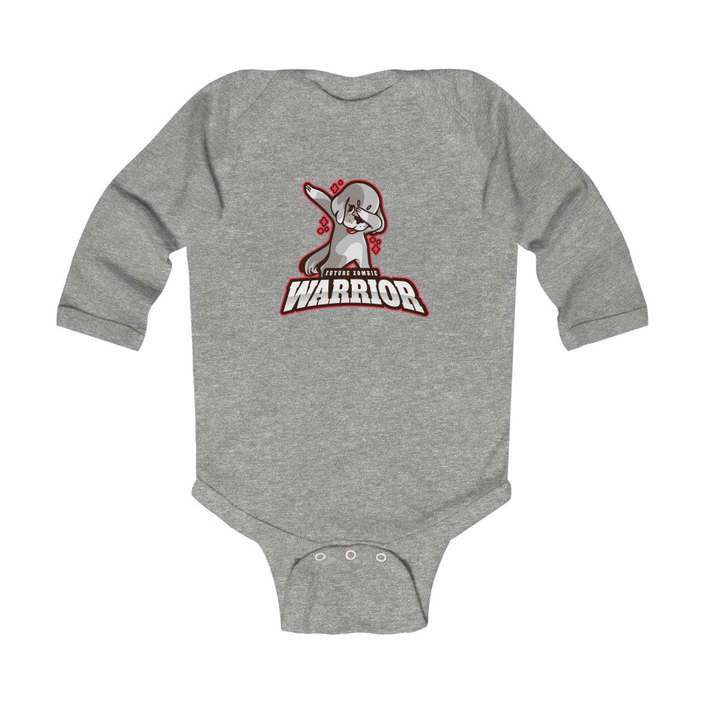 Future Zombie Warrior Infant Long Sleeve Bodysuit (003)