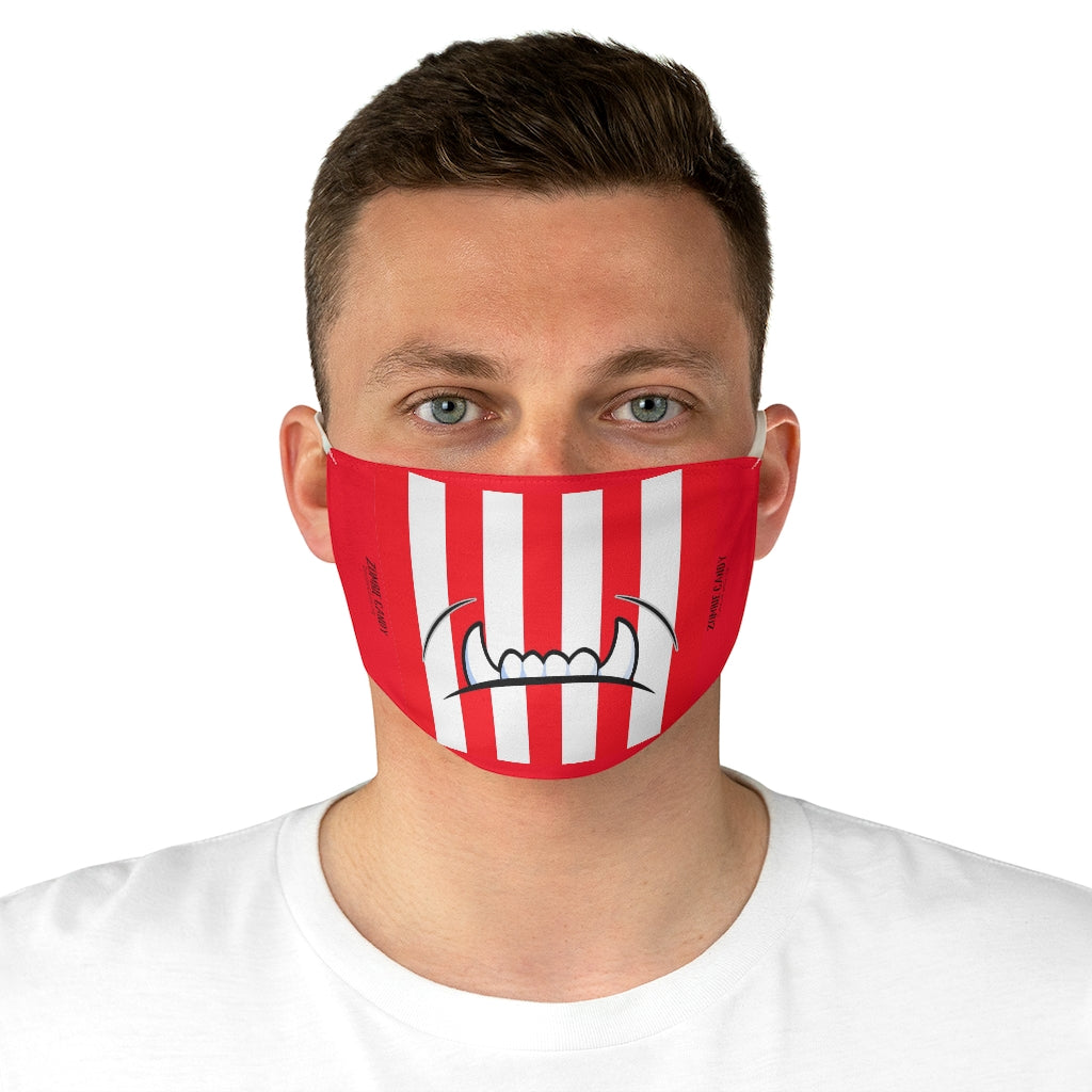 ZC Candy Stripes Fabric Face Mask 002