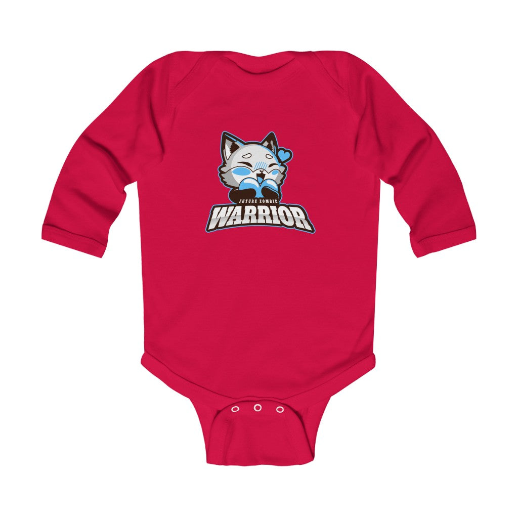 Future Zombie Warrior Infant Long Sleeve Bodysuit (002)