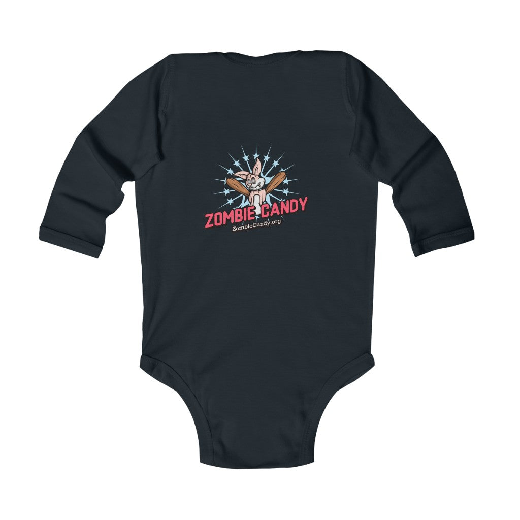 Future Zombie Warrior Infant Long Sleeve Bodysuit (007)