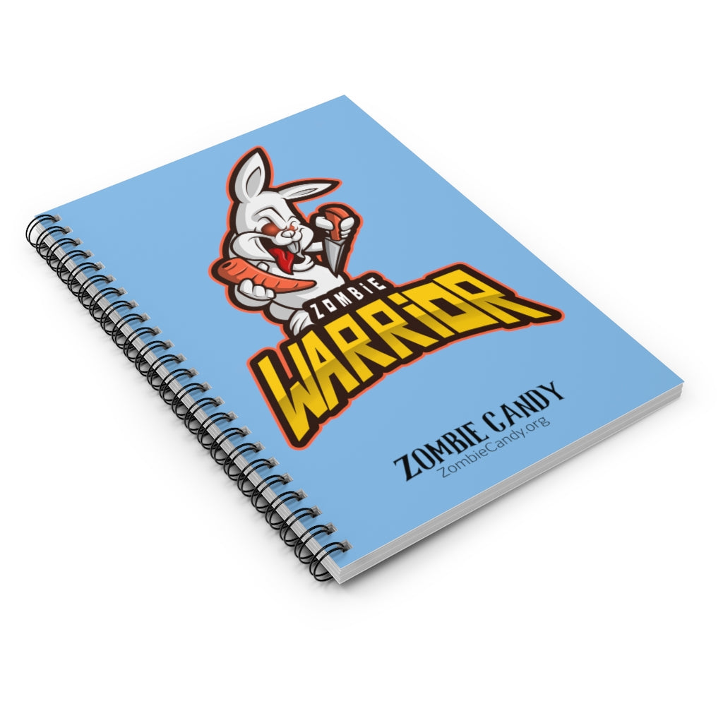 3003.001lb Warrior Bunny Spiral Ruled Line Notebook