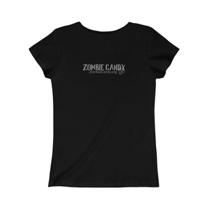 2101.001 Zombie Warrior Princess Manga Girl Princess Tee