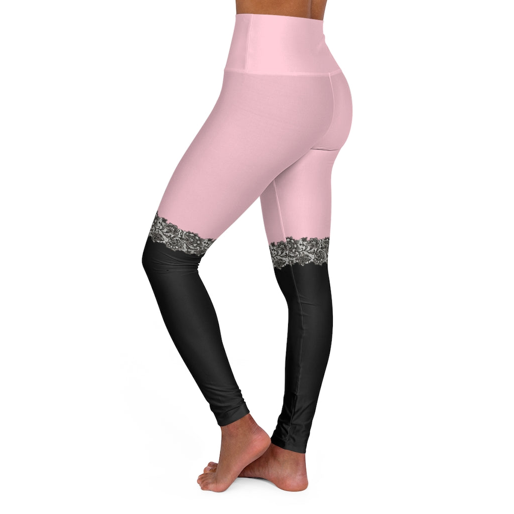 8001.001pb High Waisted Yoga Leggings