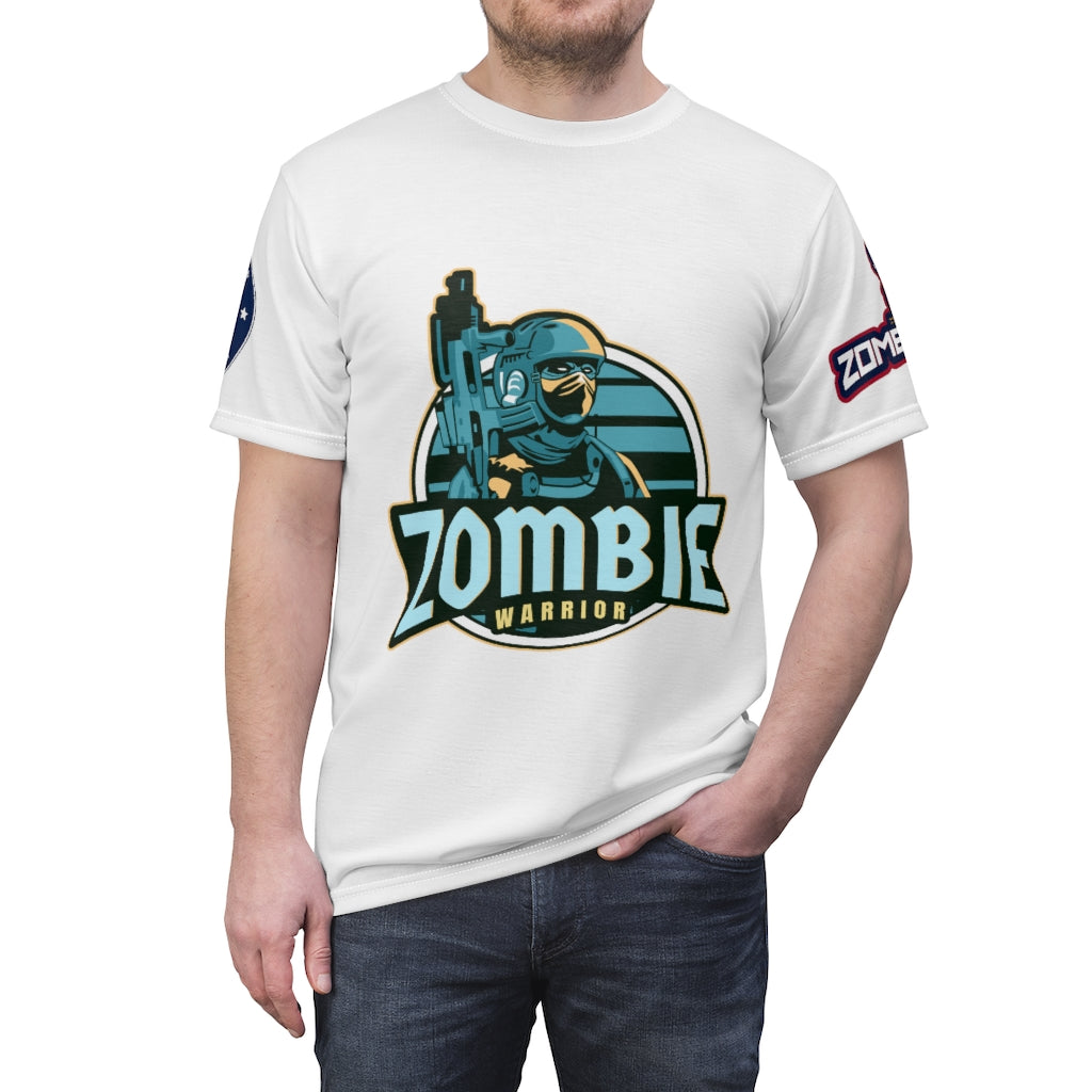 Zombie Warrior Unisex AOP Cut & Sew Tee (009)