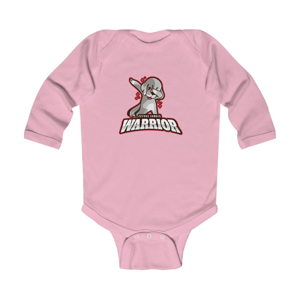 Future Zombie Warrior Infant Long Sleeve Bodysuit (003)