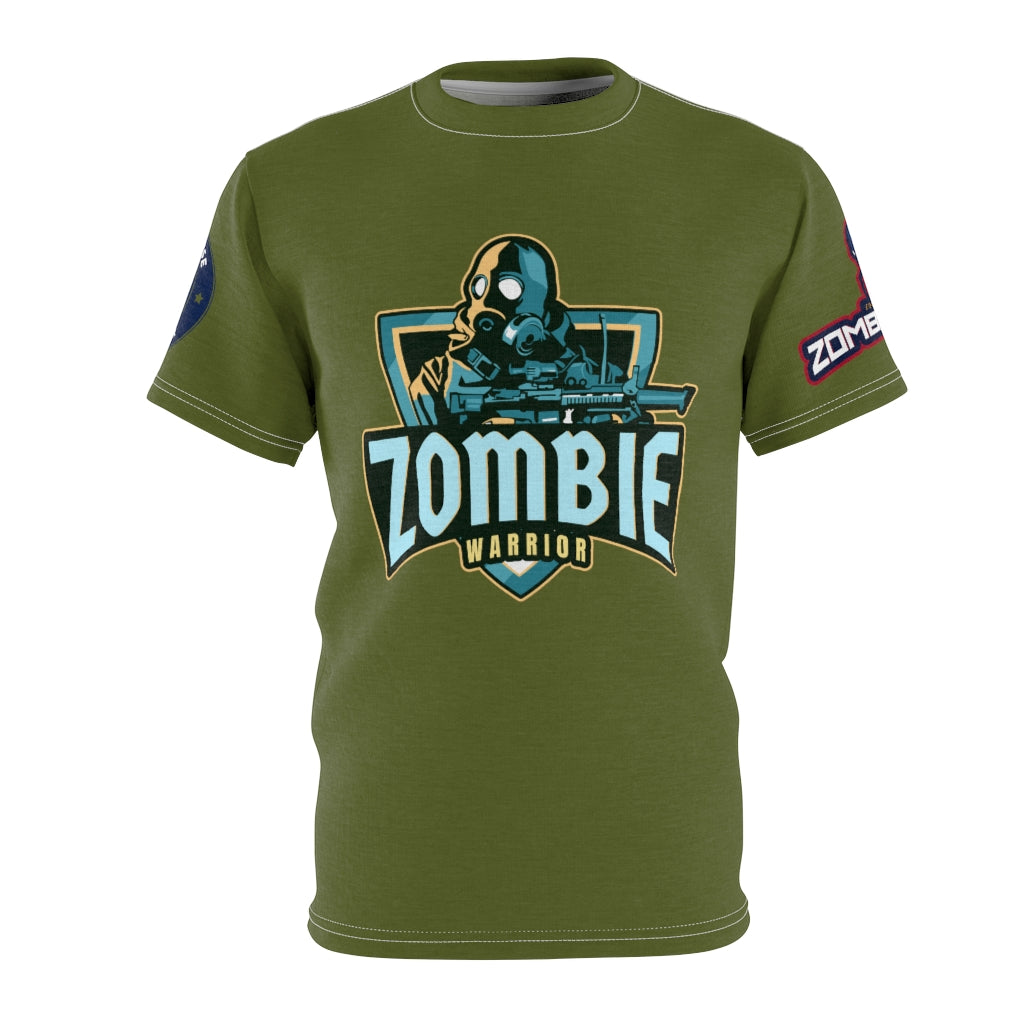 1003.001od Zombie Warrior Unisex AOP Cut & Sew Tee